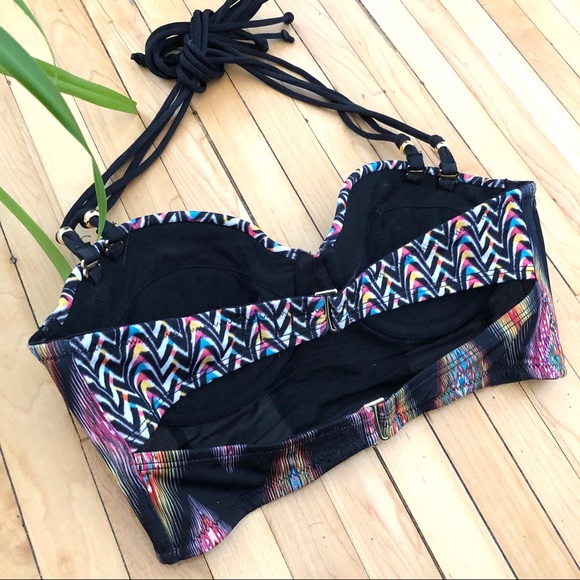 Boho patterned bikini top - Picture 2 of 5